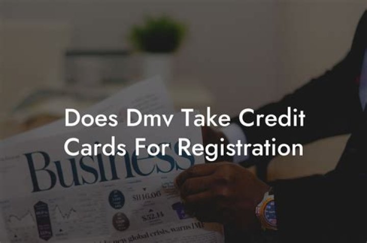 Does Maryland DMV take credit cards