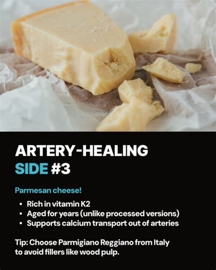 Does parmesan cheese clog your arteries