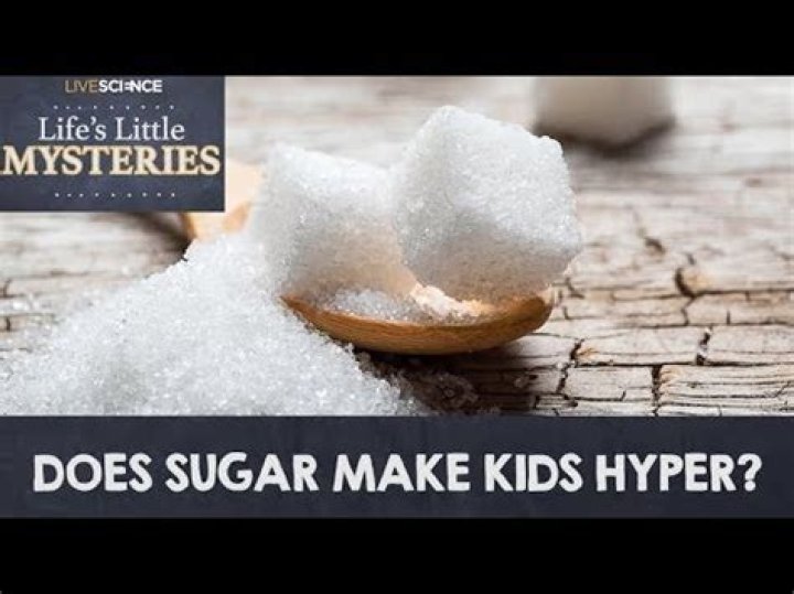 Does sugar make kids hyper