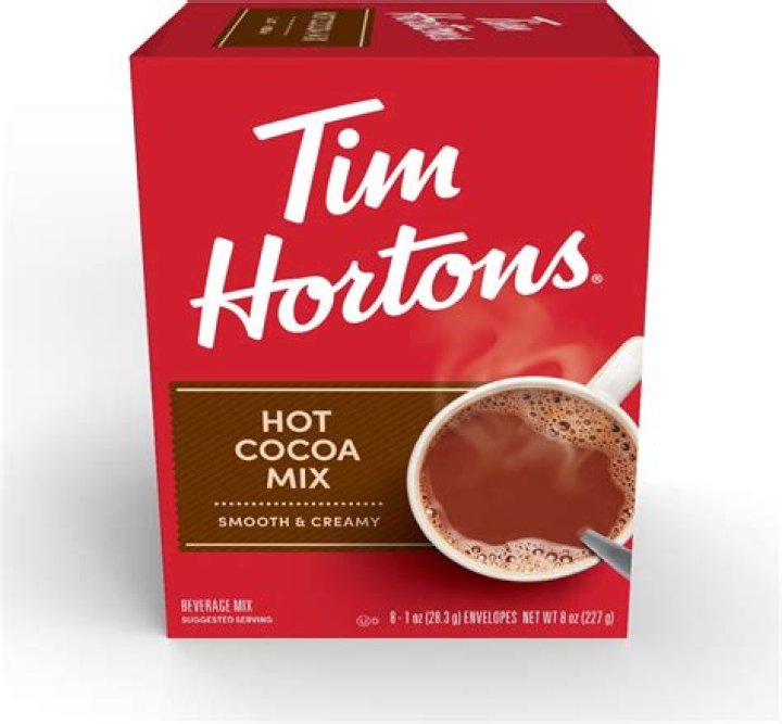 Does Tim Hortons have white hot chocolate