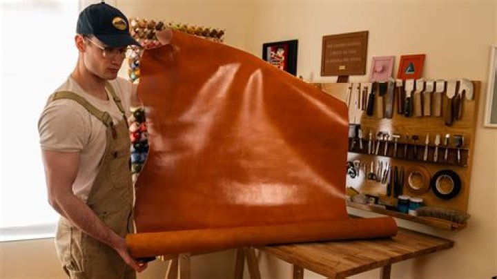 How big is a full hide of leather