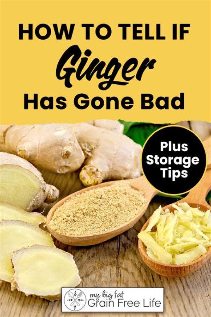 How can you tell if Ginger is bad