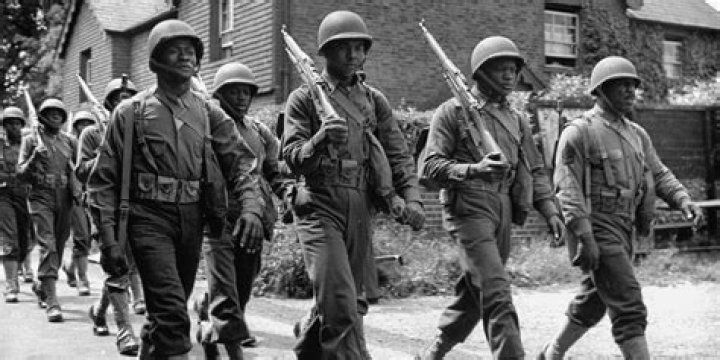 How did the United States troops help win the war