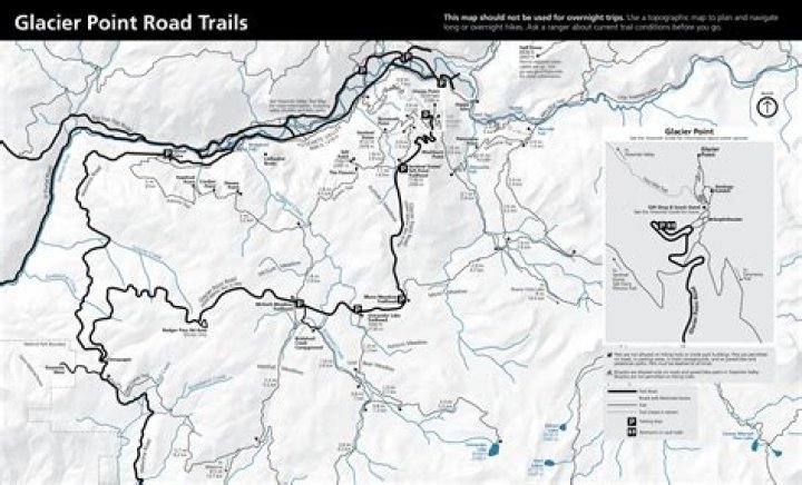 How difficult is Glacier Point hike
