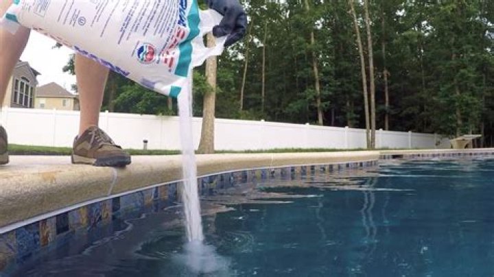 How do I clear up my green salt water pool