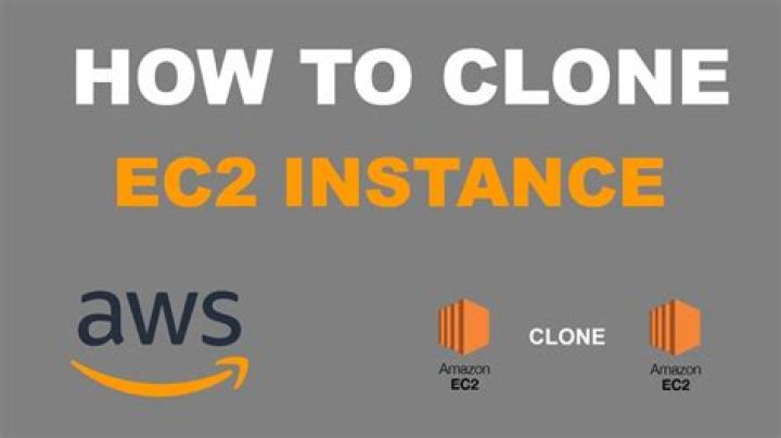 How do I clone an AWS ec2 instance
