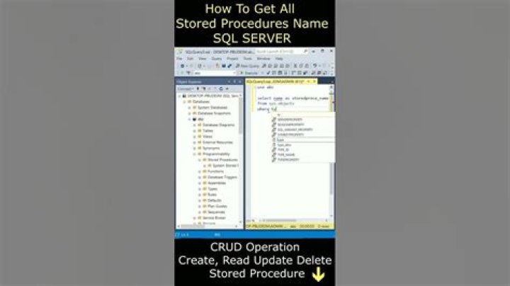 How do I find Stored Procedures in SQL Server