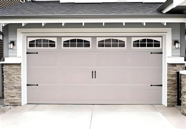 How do I get paint off my aluminum garage door