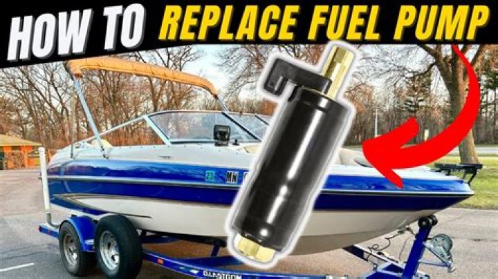 How do I know if my boat fuel pump is bad
