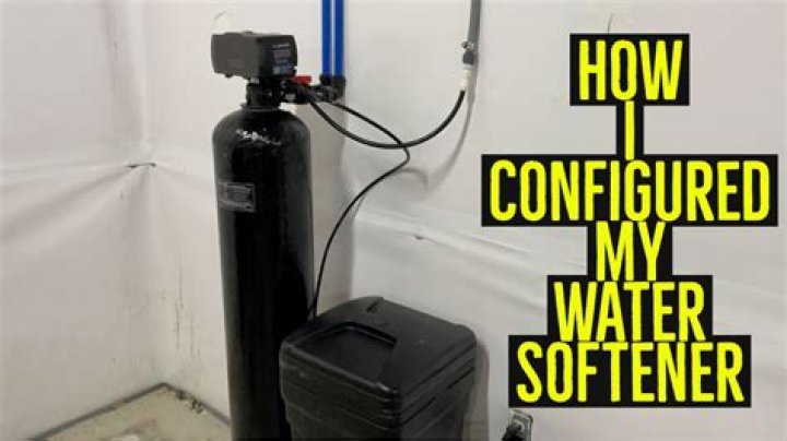 How do I know if my water softener is set