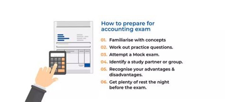 How do I prepare for financial accounting exam