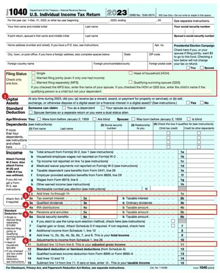 How do I report non dividend distributions on 1040