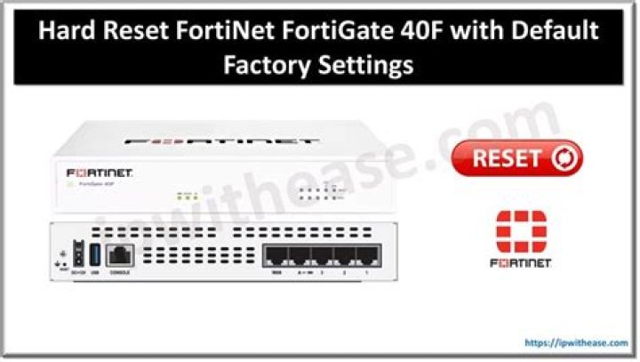 How do I reset my FortiGate 90d to factory settings