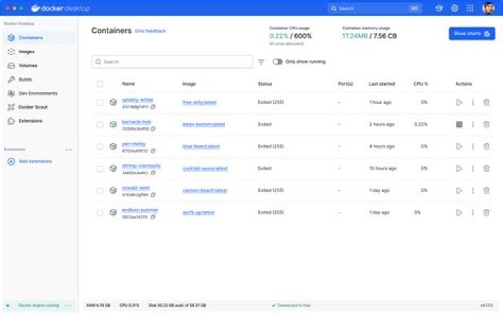 How do I start Docker
