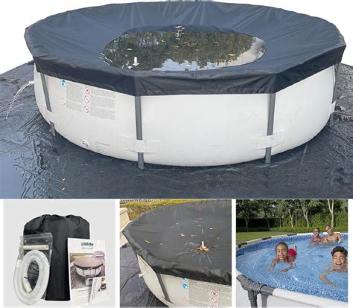 How do I stop wind from getting under my pool cover