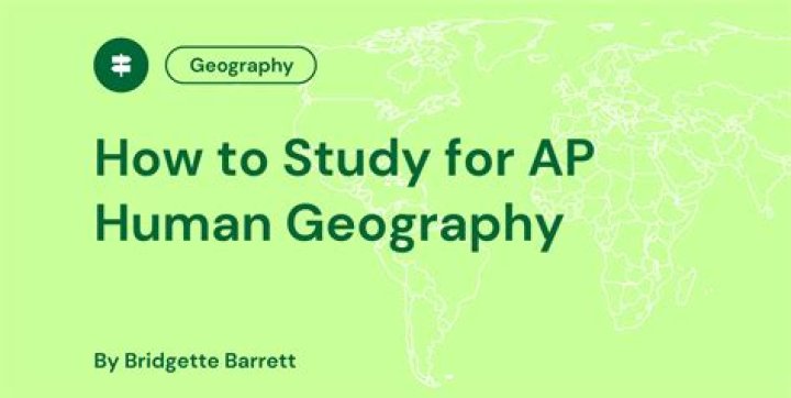 How do I study for AP Human Geography exam
