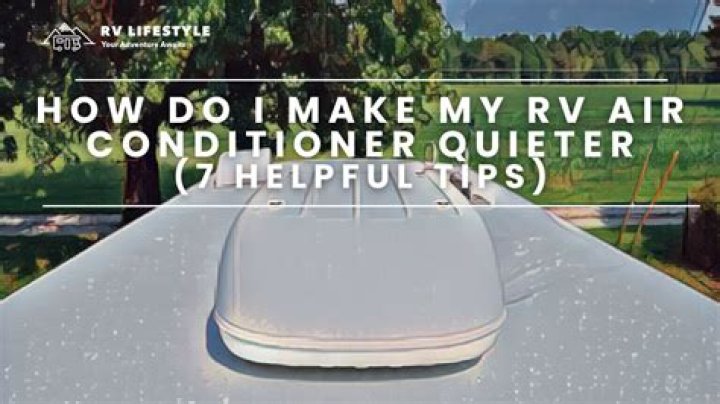 How do I test my RV air conditioner