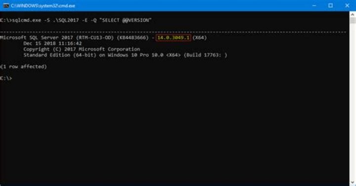 How do I test Sqlcmd