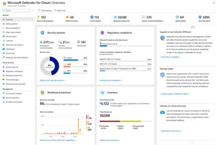 How do I use Microsoft cloud security app
