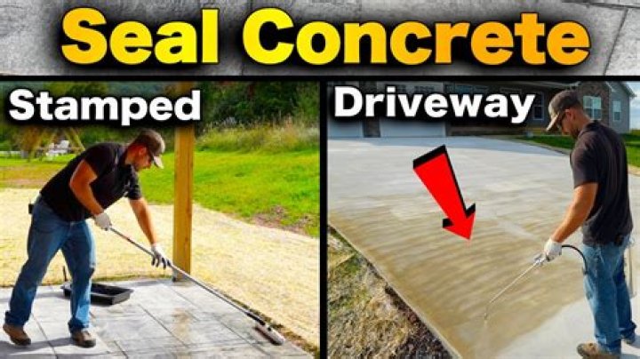 How do you apply wet look sealer to concrete