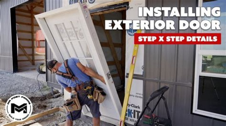 How do you build a door frame with metal studs