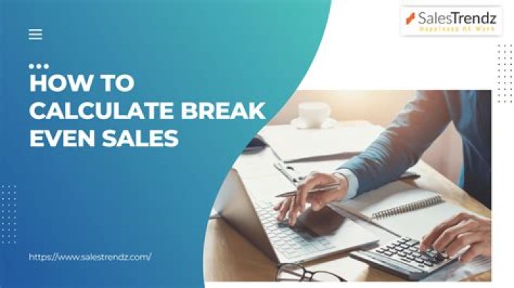 How do you calculate break even sales volume