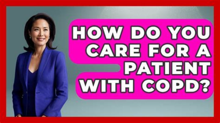 How do you care for a patient with COPD