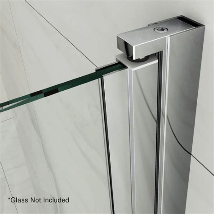 How do you change a shower door to a curtain