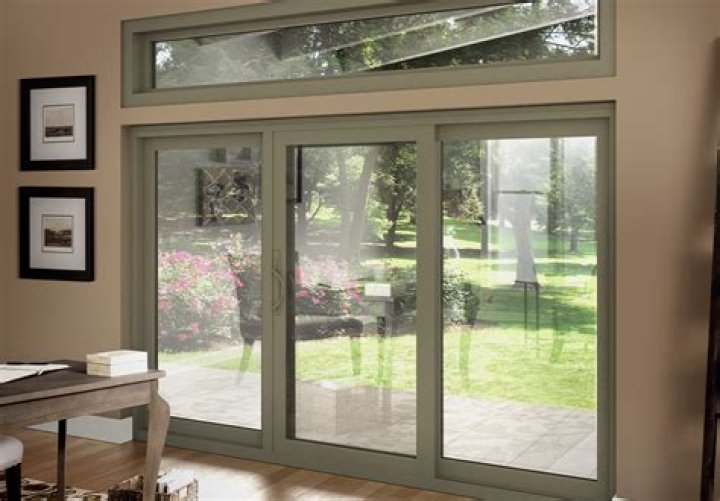 How do you clean a double pane patio door