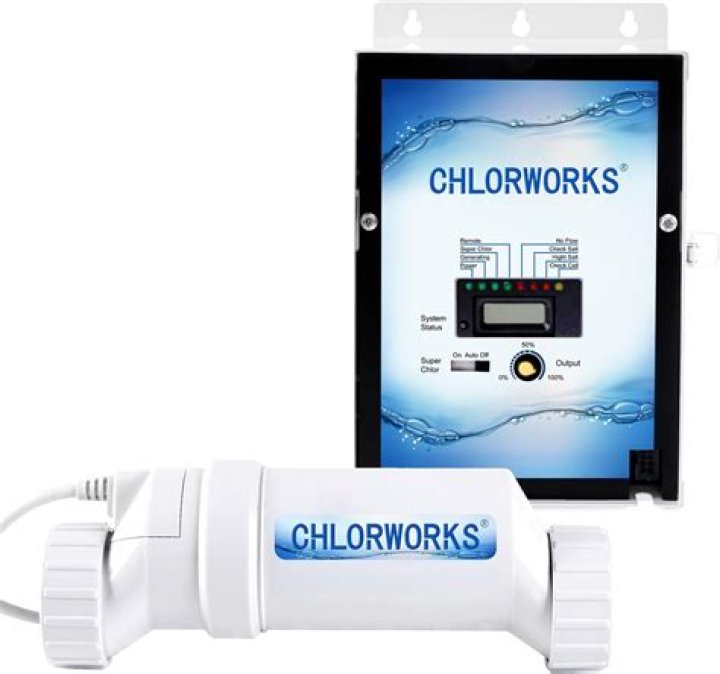 How do you clean a salt cell chlorinator