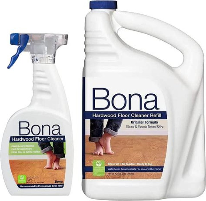 How do you clean Bona Hardwood Floor cleaner