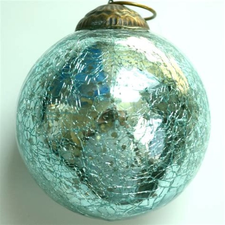 How do you clean old mercury glass ornaments