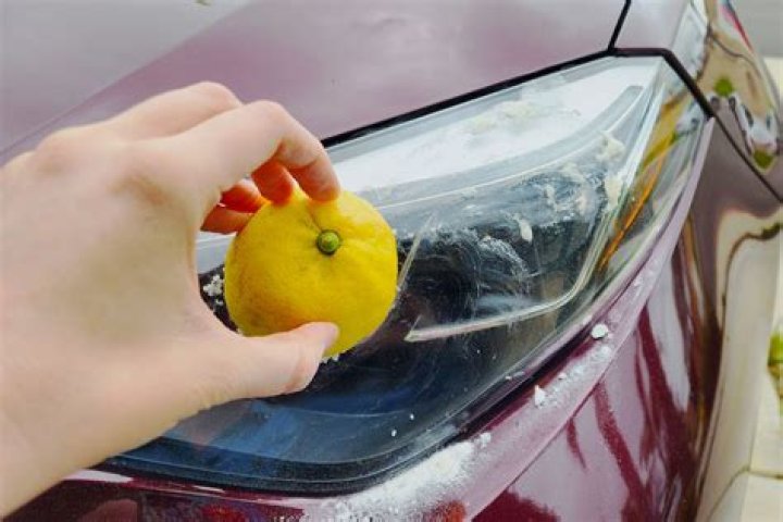 How do you clean severely oxidized headlights