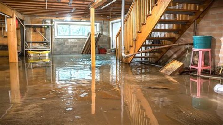 How do you clean up after a flooded house