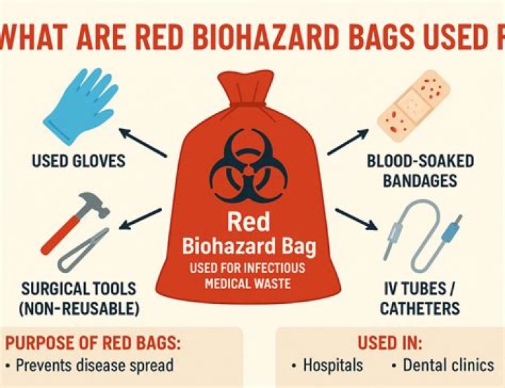 How do you dispose of biohazard bags