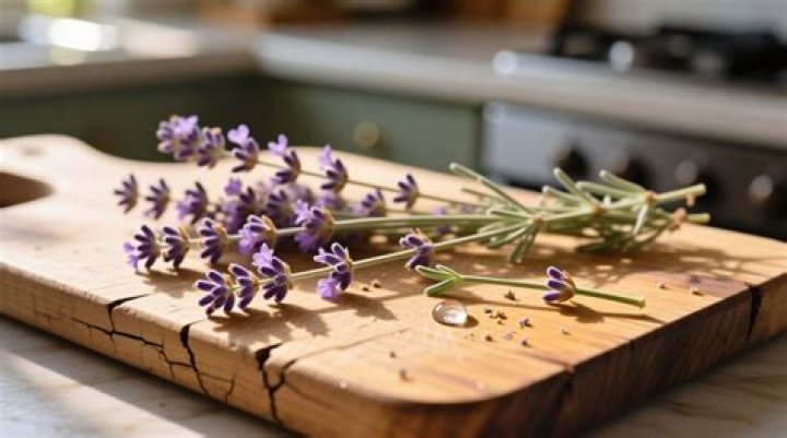 How do you dry lavender for cooking