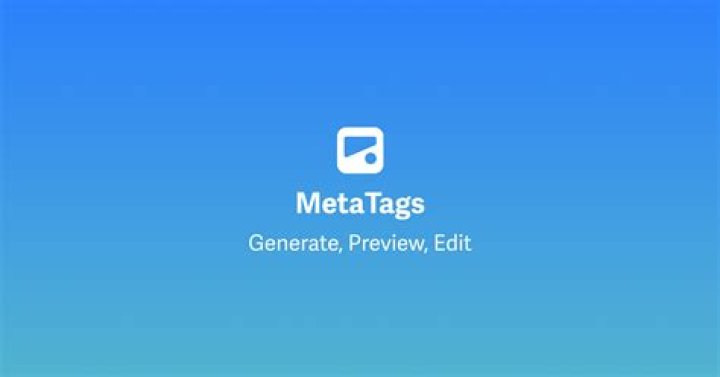 How do you edit meta tags