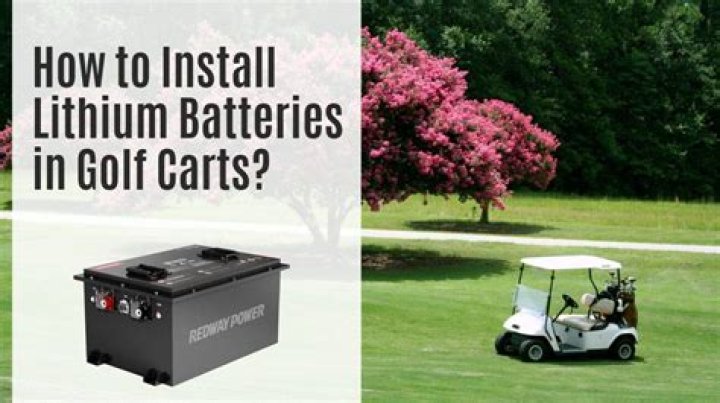 How do you fill golf cart batteries