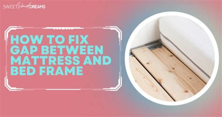 How do you fill the gap between crib and mattress