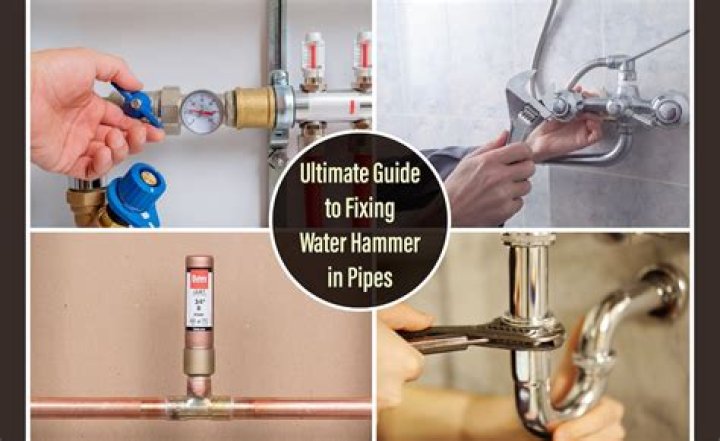 How do you fix a hammering faucet