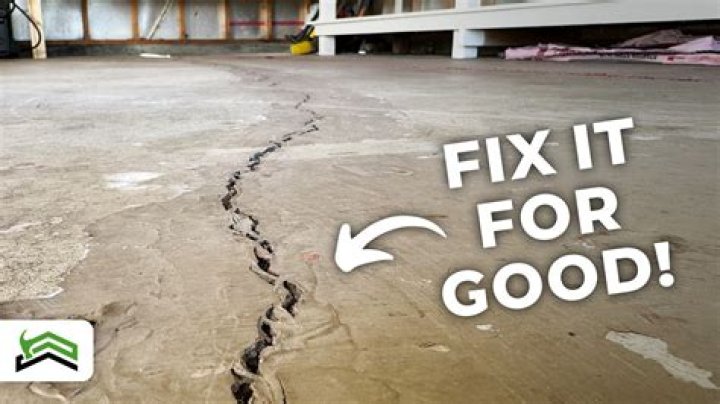 How do you fix cracks in epoxy concrete