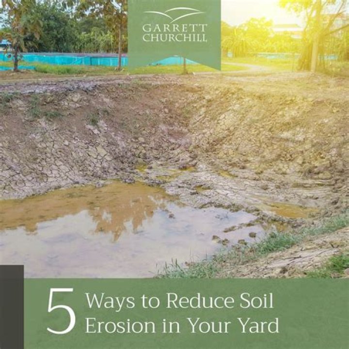 How do you fix soil erosion in your yard