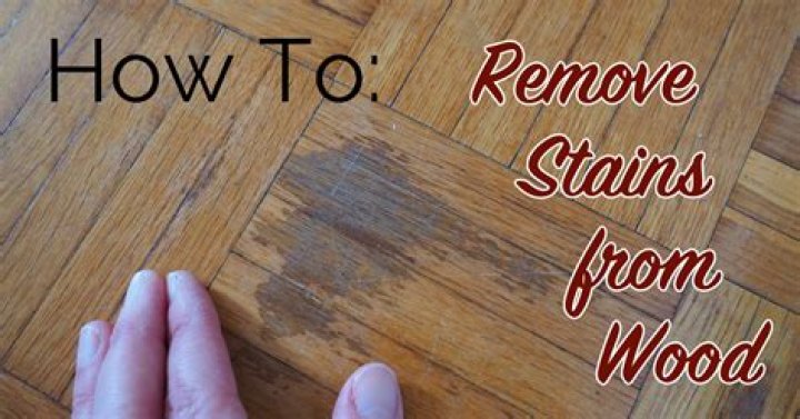 How do you get black stains out of teak wood