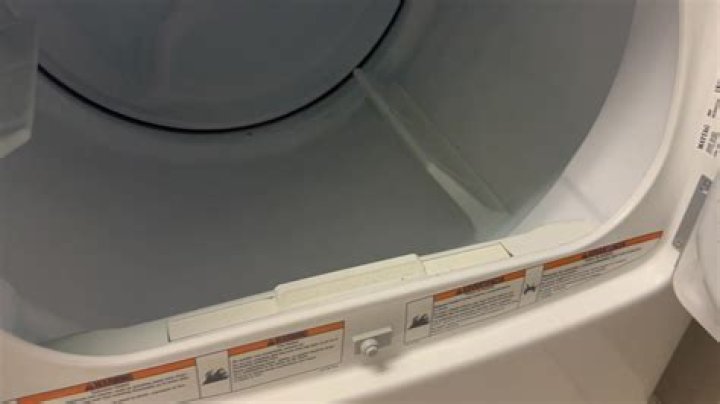 How do you get melted plastic out of a dryer