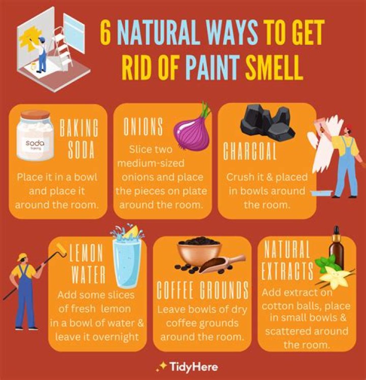 How do you get rid of paint smells