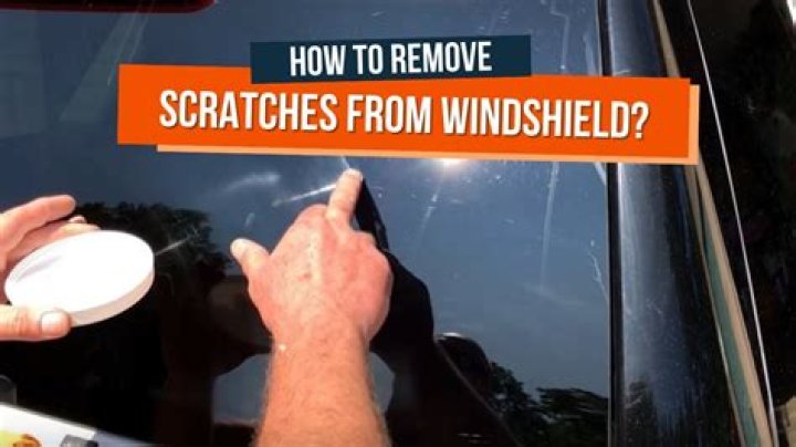 How do you get scratches off a driver side window