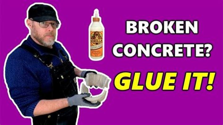 How do you glue broken ceramic tile