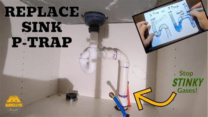 How do you install a sink trap