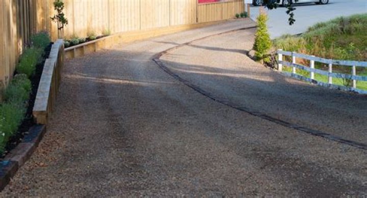 How do you keep a gravel driveway from washing out