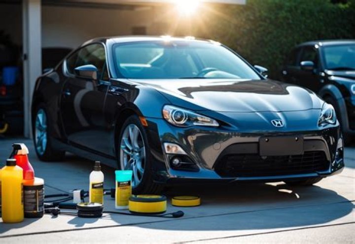 How do you maintain a freshly waxed car